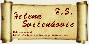 Helena Svilenković vizit kartica